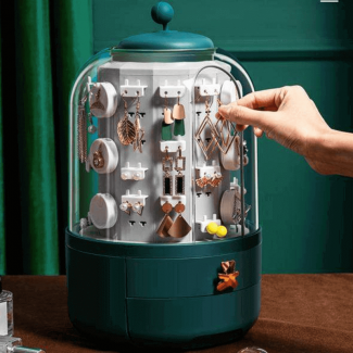 360 Degree Rotary Jewelry Box 