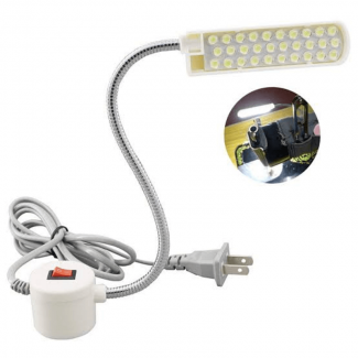 LED Sewing Machine Light with Magnetic Base and Flexible Neck, Energy Saving