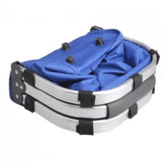 Foldable Basket with Aluminum Frame, Large Capacity, Waterproof, Portable for Shopping and Picnic Price in Pakistan | LAPTAB