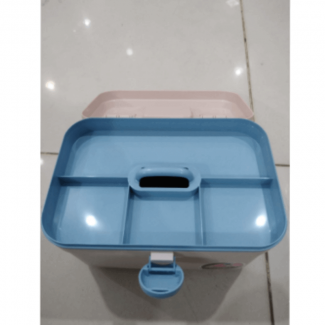 High Quality Matt Finish Medicine Box with Dual Layer Storage and Safety Buckle Price in Pakistan | LAPTAB