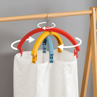 Rainbow Rotating Cloth Hanger