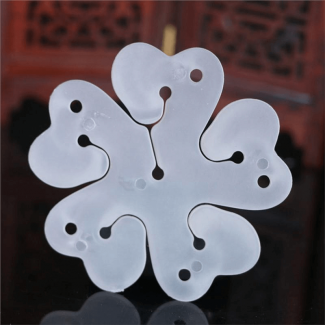 Flower Shape Balloon Clip with Adhesive Tape Strip for Easy Balloon Decorating Price in Pakistan | LAPTAB