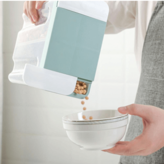 1-4 Grid Clear Kitchen Storage Container with Airtight Lids and Dispensers, BPA-Free Price in Pakistan | LAPTAB