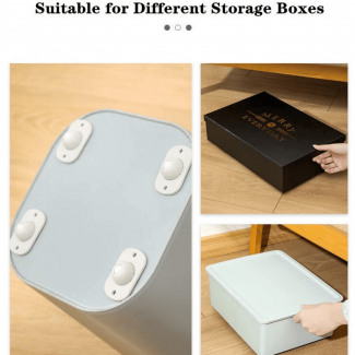 4 pcs Self-Adhesive 360? Rotating Ball Wheels for Smooth, Quiet Moving Price in Pakistan | LAPTAB