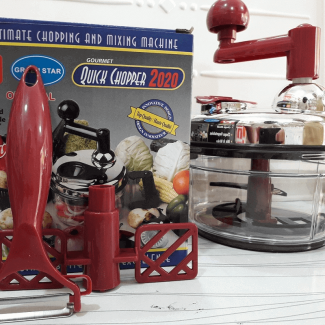 Ultimate Chopper and Mixer Machine - Manual Food Processor for Meat, Vegetables, and More Price in Pakistan | LAPTAB