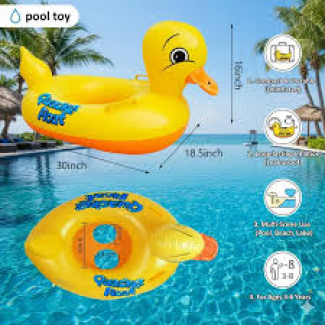 Sunshade Baby Swimming Seat with Double Bubble Bottom and Safety Airlock Layers Price in Pakistan | LAPTAB