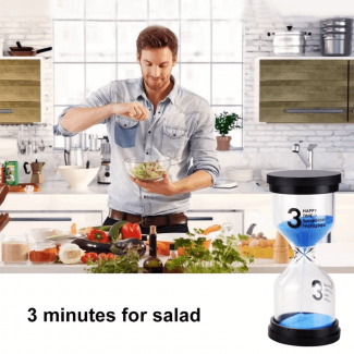 3-Minute Sand Hourglass Timer Mini Clock with Colorful Sand for Home and Office Price in Pakistan | LAPTAB