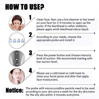 Electric Suction Blackhead Remover Pore Cleanser with 4 Power Modes, USB Rechargeable Price in Pakistan | LAPTAB
