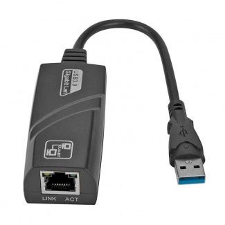 USB 3.0 Gigabit Ethernet Adapter USB to RJ45 LAN Network Card, 10/100/1000 Mbps Price in Pakistan | LAPTAB