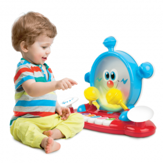 6 In 1 Live Band Kids Musical Toy with Tambourine, Trumpet, Guitar & 2 Play Modes Price in Pakistan | LAPTAB