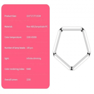 V85 Foldable Beauty Fill Light with 3 Adjustable Tones, USB Rechargeable, 180 LEDs Price in Pakistan | LAPTAB
