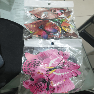 Magnetic & Sticky Butterfly Decals, Weather-Resistant 3D Home and Party Decor Price in Pakistan | LAPTAB