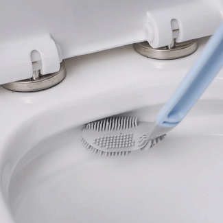 Long Handle Toilet Cleaning Brush with Flexible TPR Head for Deep Cleaning Price in Pakistan | LAPTAB
