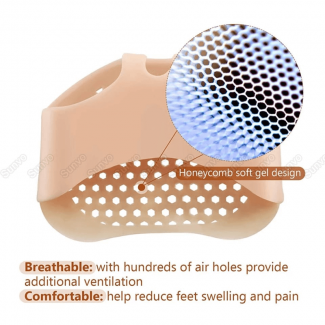 Silicone Gel-lined Shoe Insoles with Toe Separator for Bunion and Foot Pain Relief Price in Pakistan | LAPTAB