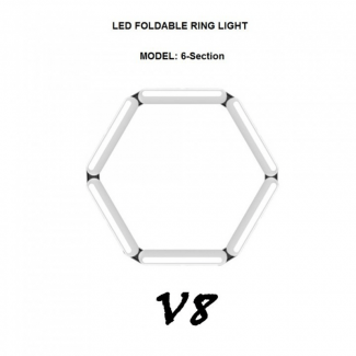 V86 Foldable 3-Mode Beauty Fill Light with 216 LEDs, Adjustable Color Temp, USB Price in Pakistan | LAPTAB