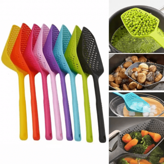 Strainer Spoon Mesh Kitchen Tool with Non-Slip Handle for Scooping and Straining Price in Pakistan | LAPTAB