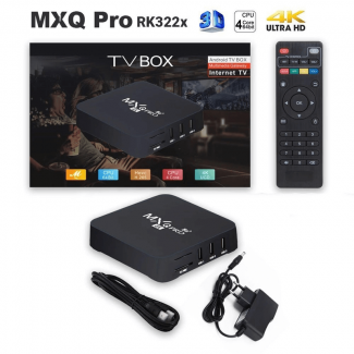 MXQ PRO 4K TV Box Android 10.0 with 4GB RAM, 64GB Storage, 4K HDR, WiFi Price in Pakistan | LAPTAB