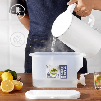 3500mL Cold Drink Dispenser with Faucet for Refrigerator, Easy to Clean, Durable Seal Price in Pakistan | LAPTAB