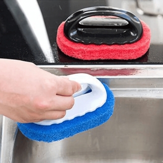 Multi-Functional Magic Cleaning Sponge with Handle for Stain and Rust Removal Price in Pakistan | LAPTAB