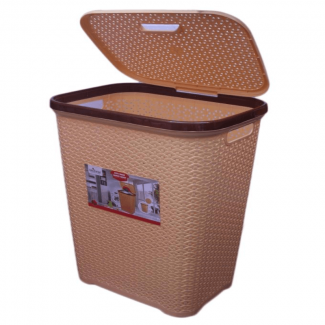 Plastic Laundry Basket with Lid, Durable Multi-Purpose Storage for Clothes and Household Items Price in Pakistan | LAPTAB