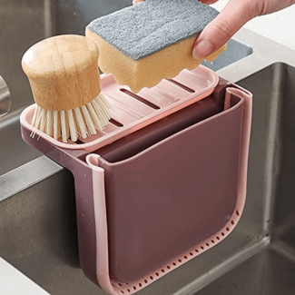 Double Suction Cup Hanging Sink Drain Basket for Organizing Kitchen Tools and Fruits Price in Pakistan | LAPTAB
