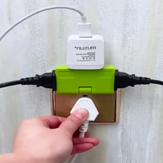 Rotatable Slim Wireless Outlet Adapter for Easy Socket Expansion Price in Pakistan | LAPTAB