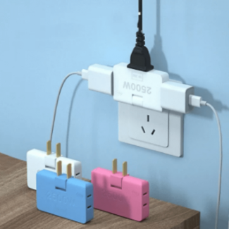 Rotatable Slim Wireless Outlet Adapter for Easy Socket Expansion Price in Pakistan | LAPTAB