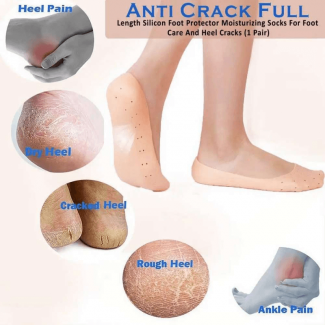 Anti-Crack Full Length Silicone Foot Protector for Moisture and Comfort Price in Pakistan | LAPTAB