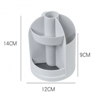 Plastic 360? Rotatable Pen Holder Tabletop Organizer with Compartments Price in Pakistan | LAPTAB