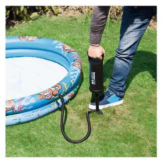 14-Inch Manual Air Pump for Inflatables with 3 Valve Adaptors Price in Pakistan | LAPTAB
