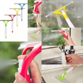 Glass Wiper Apparatus with Spray Tank - Streak-Free Cleaning Tool Price in Pakistan | LAPTAB