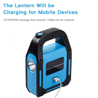 3 In 1 Waterproof Solar Flashlight