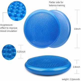 Body Core Balance Inflatable Cushion Pad for Safe Stretching and Rehab Price in Pakistan | LAPTAB