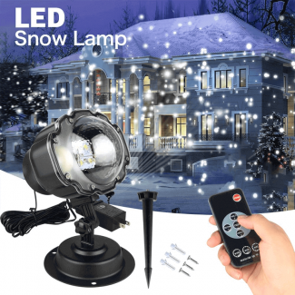 Mini Outdoor Snowflake LED Lamp Set with Bluetooth Speaker and Remote Price in Pakistan | LAPTAB