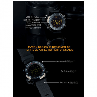 EX18 IP67 Sports Fitness Smart Watch with Pedometer and Calorie Counter Price in Pakistan | LAPTAB