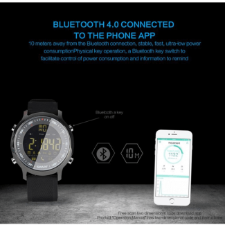 EX18 IP67 Sports Fitness Smart Watch with Pedometer and Calorie Counter Price in Pakistan | LAPTAB