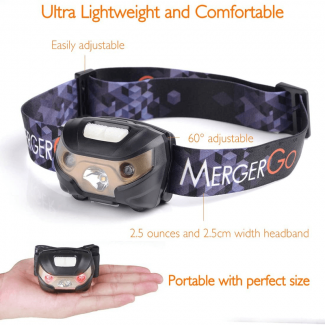 Camp LED Head Light - USB Rechargeable, Adjustable Strap, Dual Light Modes Price in Pakistan | LAPTAB