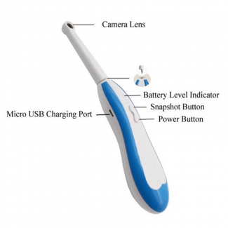 Wireless Dental HD Intraoral Endoscope Camera with 720P Video and LED Lights Price in Pakistan | LAPTAB