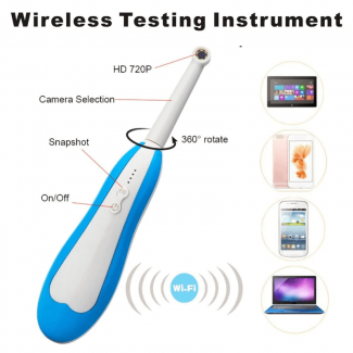 Wireless Dental HD Intraoral Endoscope Camera with 720P Video and LED Lights Price in Pakistan | LAPTAB