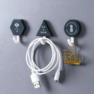 3Pcs Nordic Wall Hooks for Clothes, Towels, and Keys - Self-Adhesive Price in Pakistan | LAPTAB