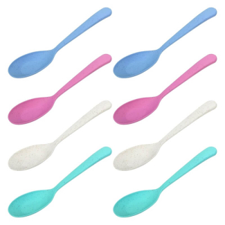 Set of 12 Colorful Ice Cream Spoons for Events and Ice Cream Shops Price in Pakistan | LAPTAB