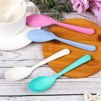 Set of 12 Colorful Ice Cream Spoons for Events and Ice Cream Shops Price in Pakistan | LAPTAB