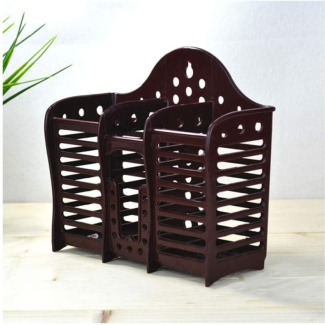 Multifunctional Spoon Holder Rack for Kitchen Utensils - BPA Free Plastic Price in Pakistan | LAPTAB