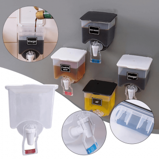 Kitchen Wall-Mounted Oil Dispenser with 500ml Capacity and Pump System Price in Pakistan | LAPTAB