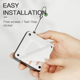 Self Adhesive Door Closer with 3M Installation, Weatherproof and Quiet Price in Pakistan | LAPTAB