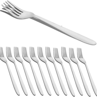 Stainless Steel Fruit Forks Set - 12 Colorful Eco-Friendly Cocktail Forks Price in Pakistan | LAPTAB