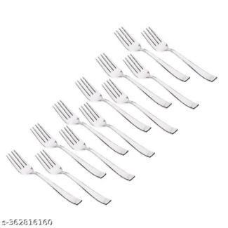 Stainless Steel Fruit Forks Set - 12 Colorful Eco-Friendly Cocktail Forks Price in Pakistan | LAPTAB