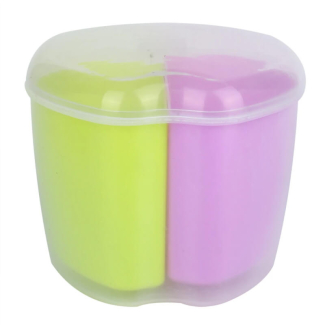 4 Compartment Spice Organizer - Durable Plastic Container with Transparent Lid Price in Pakistan | LAPTAB