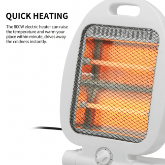 Rinnai 800W Electric Quartz Heater with Adjustable Power and Safety Features Price in Pakistan | LAPTAB