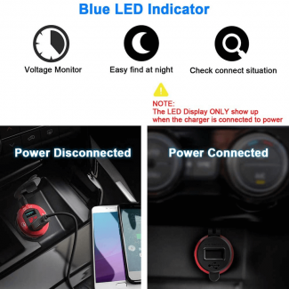 Rocketek 36W Waterproof Dual USB Adapter with Quick Charge 3.0 Ports Price in Pakistan | LAPTAB